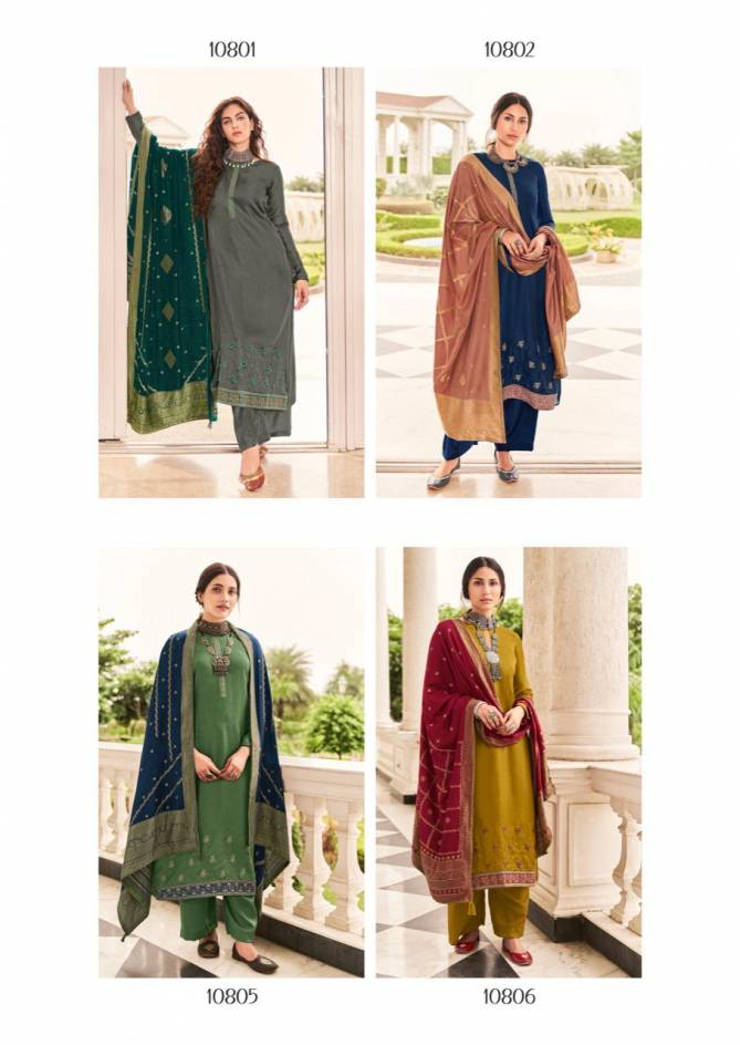 Deepsy Monalisa 6 Nahya Silk Embroidery Exclusive Festive Wear Salwar Kameez Collection
